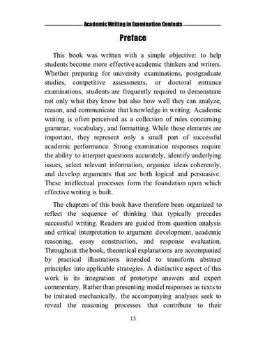 Preface page 15